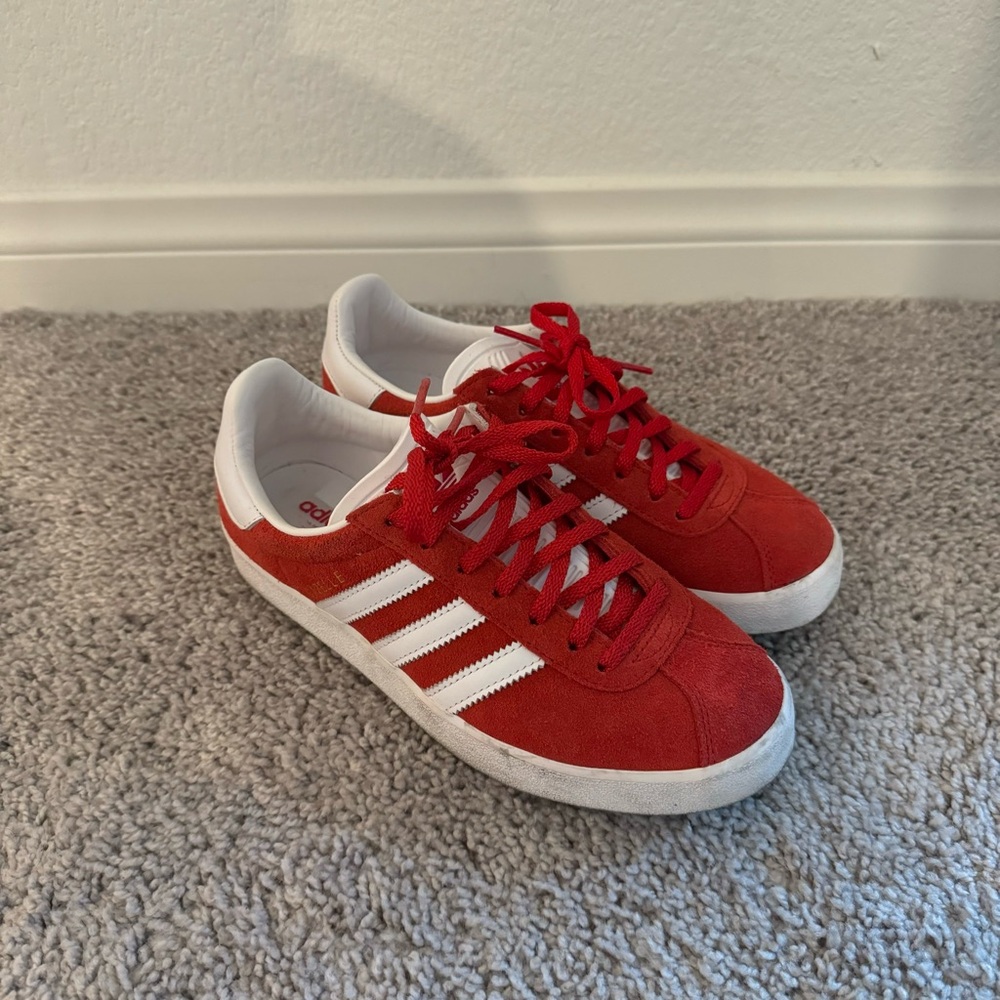 Adidas Red Gazelles